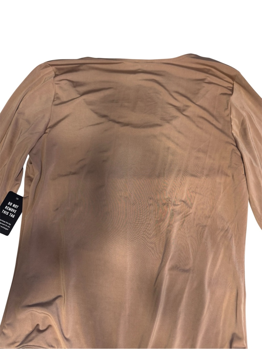 NWT Express Long Sleeve Bodysuit in Taupe - Picture 3 of 6